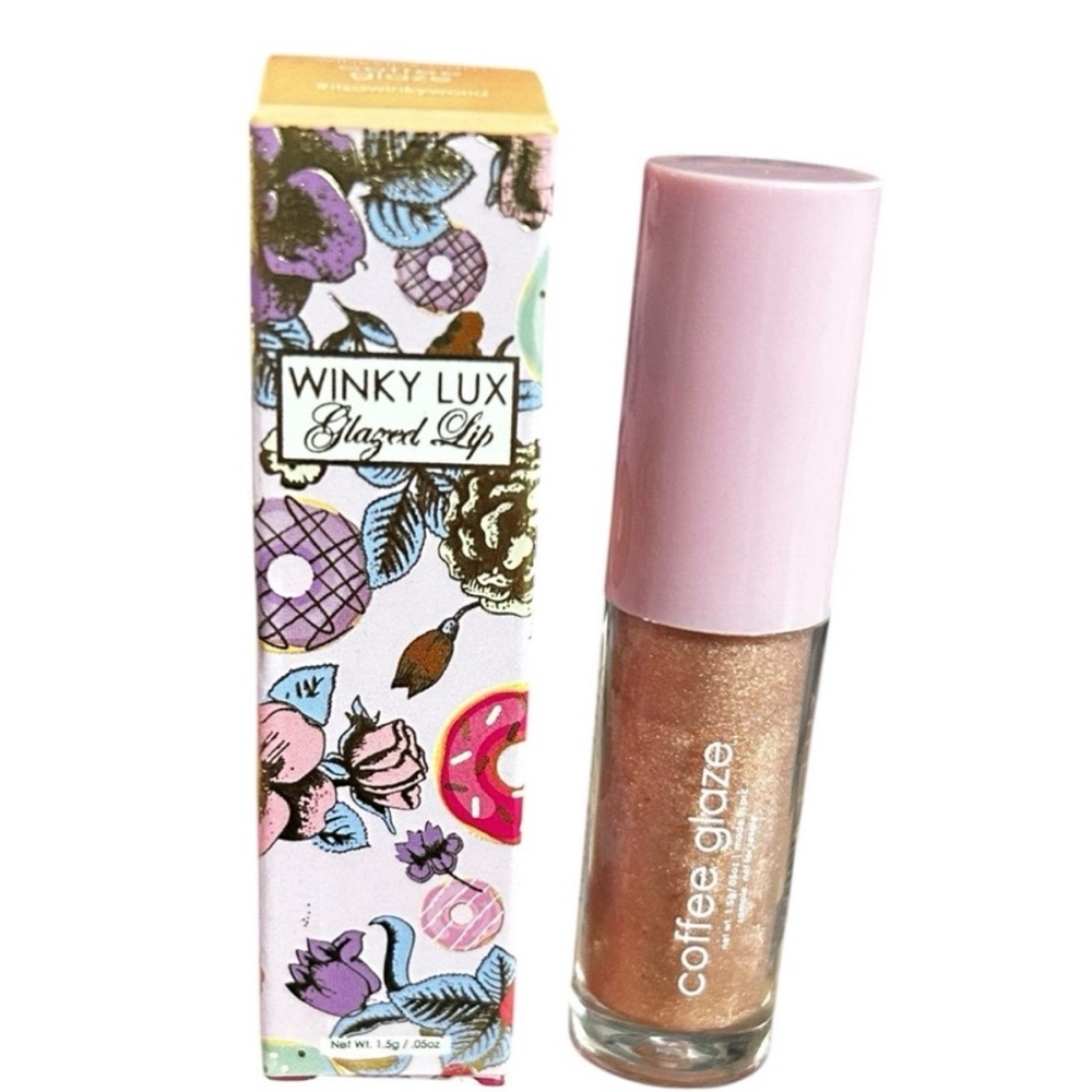WINKY LUX Glazed Lip Gloss in Coffee Glaze